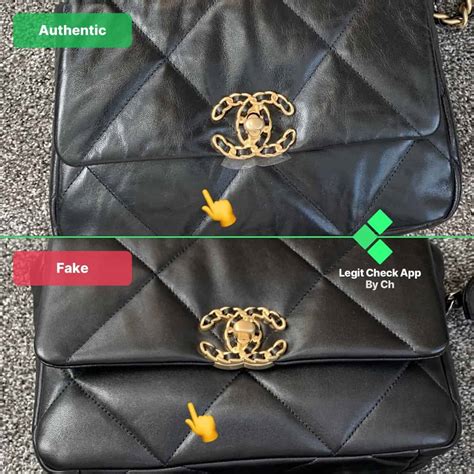 chanel 19 real vs fake